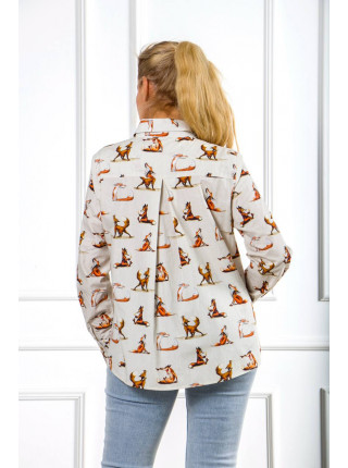 Блузка лисы