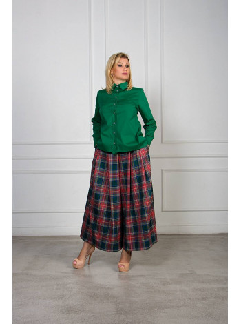 Юбка брюки в клетку