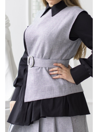 Костюм в клетку виши