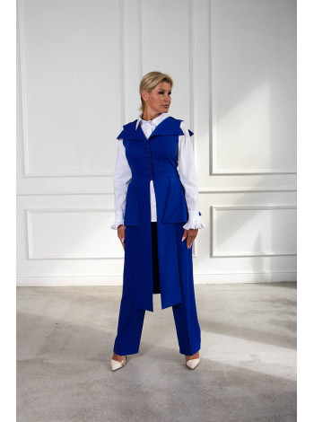 Жилет синий под заказ Жилет синий под заказ