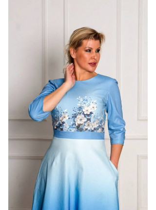 Платье Есения цветы