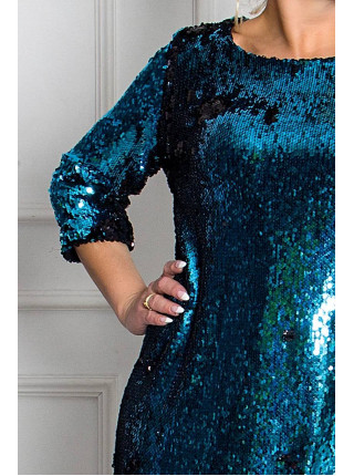 Платье с пайетками