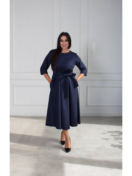 Платье Дана синие