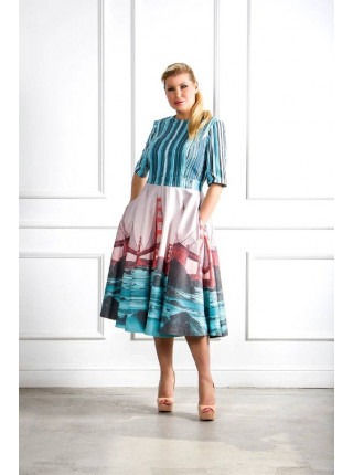 Платье Мосты