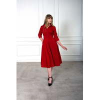 Платье Герда красное