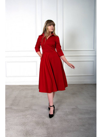 Платье Герда красное Платье Герда красное