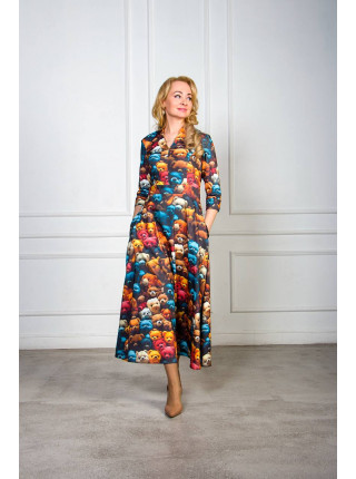 Платье Гермес мишки