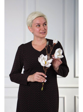 Платье Годе горошек