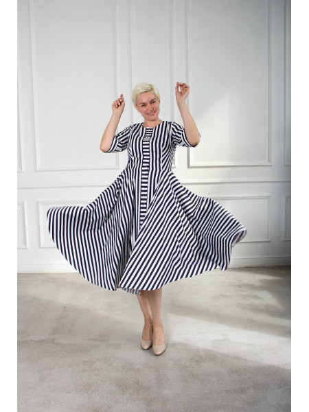 Платье Клара принт