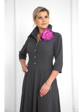 Платье Александра серое