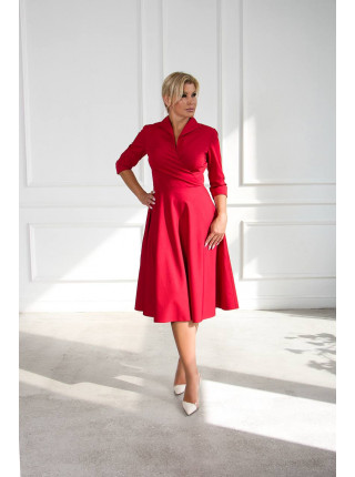 Платье Адель красное