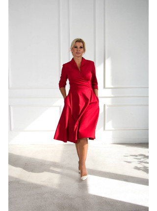 Платье Адель красное