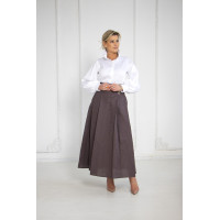 Юбка из льна